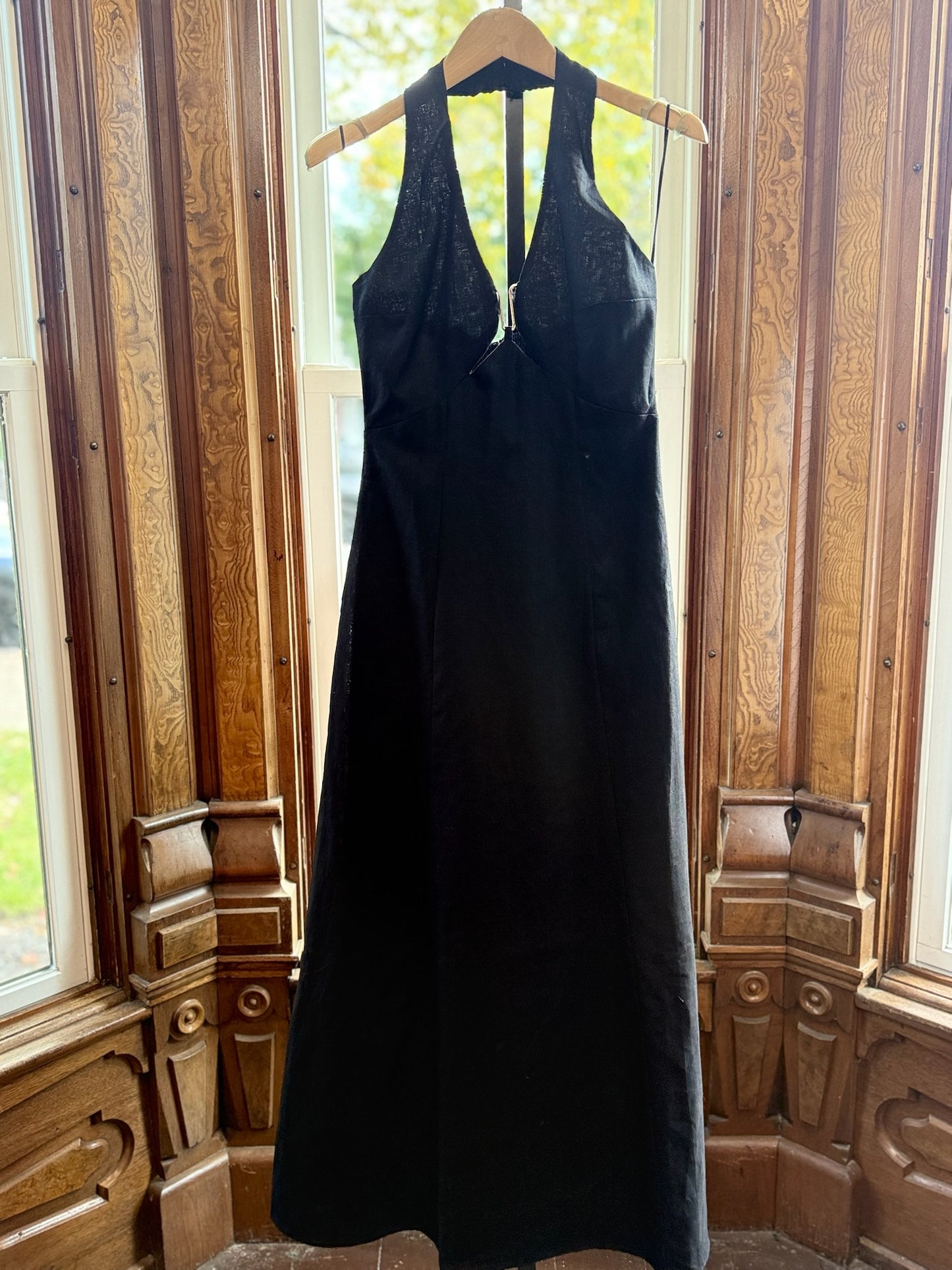 Linen Maxi Dress