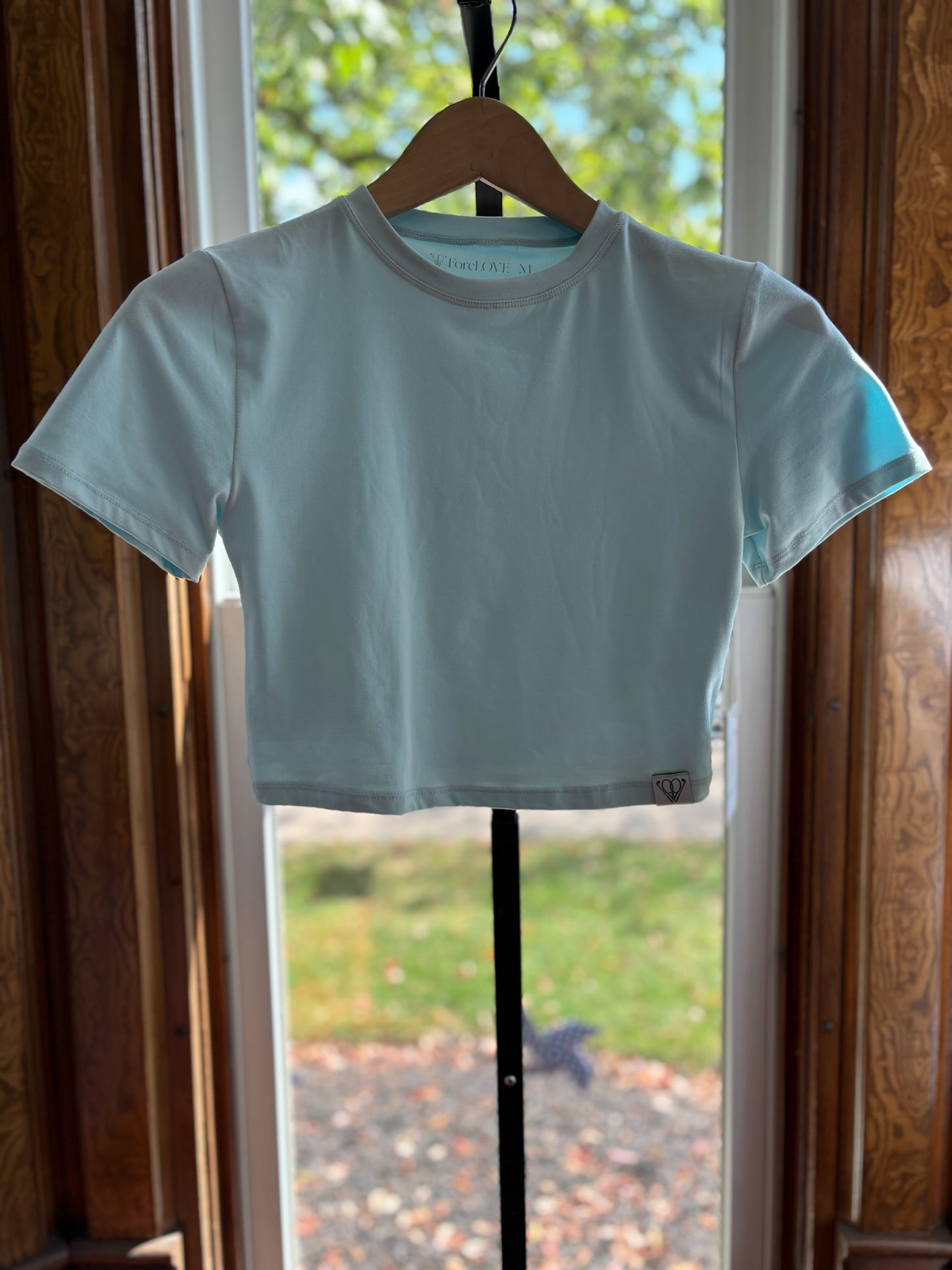 Soft Knit Cropped Tee