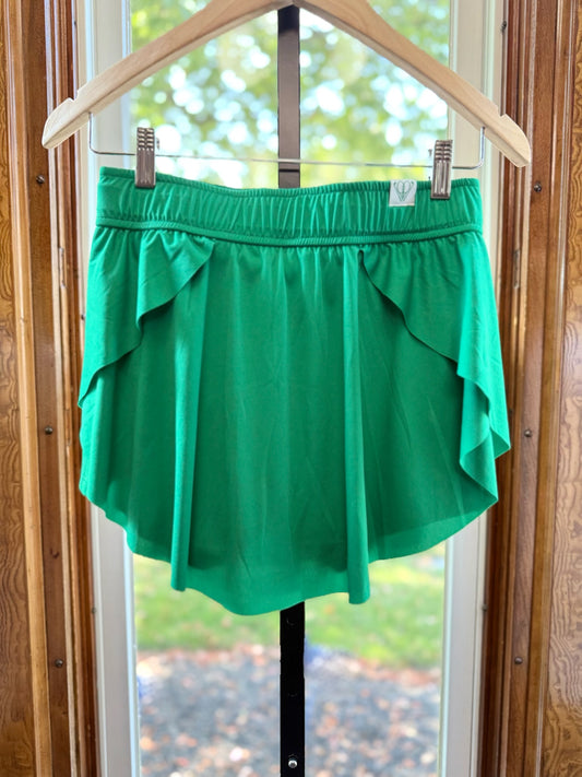 Ruffle Hem Tennis Skirt
