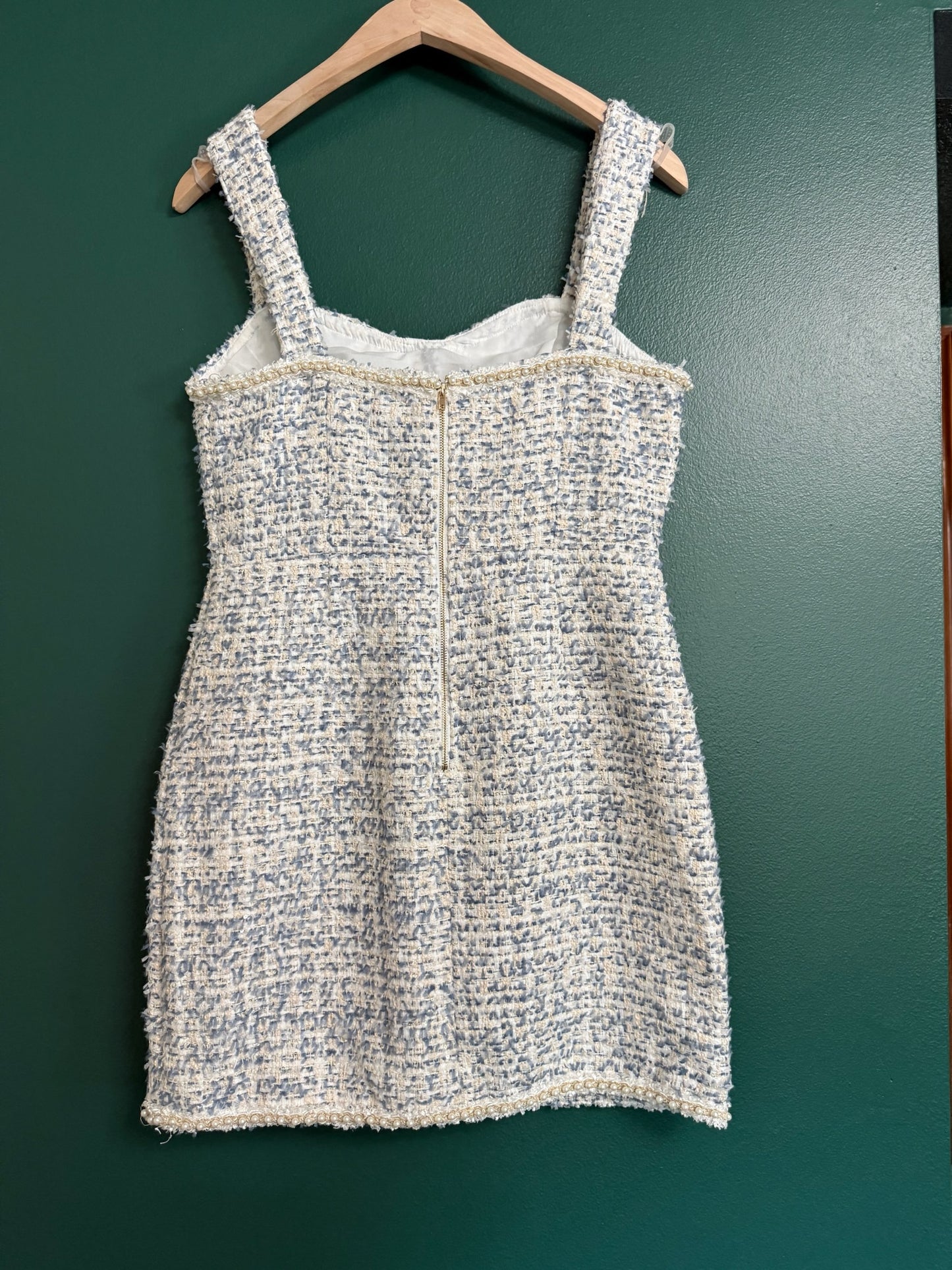 Tweed Pearl Dress