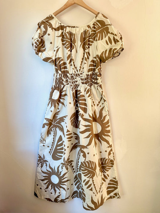 Emery Poplin Midi Dress