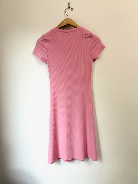 A-Line Short Sleeve Dress