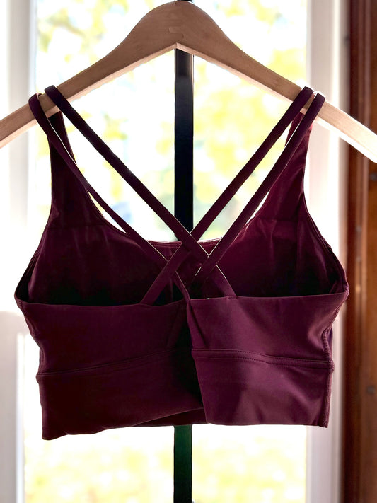 Isabella Strappy Back Sports Bra