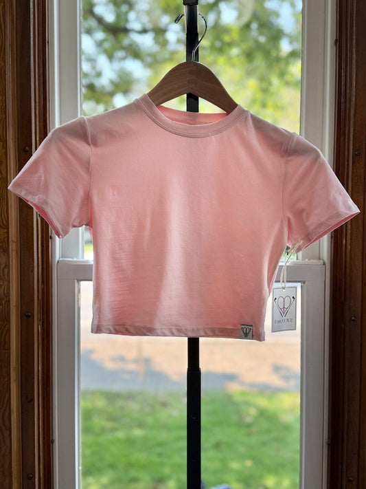 Soft Knit Cropped Tee