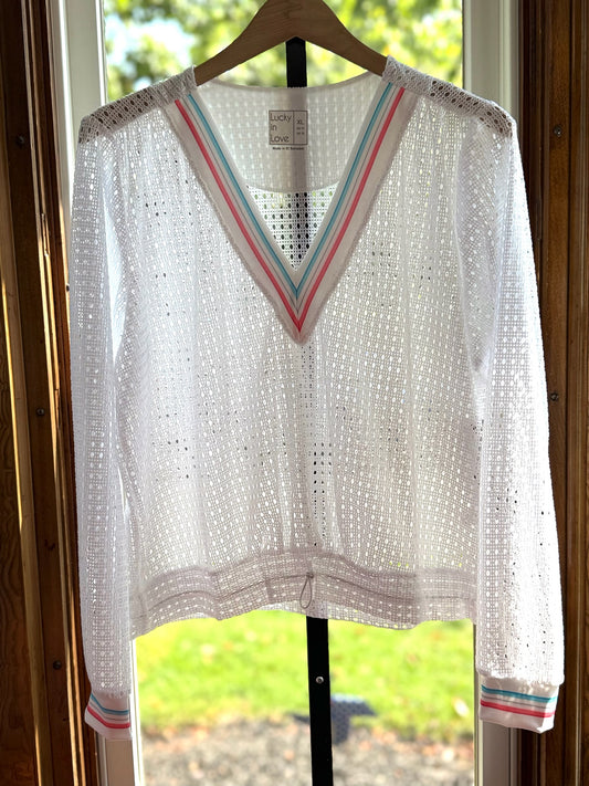 Retro Stripe Pullover