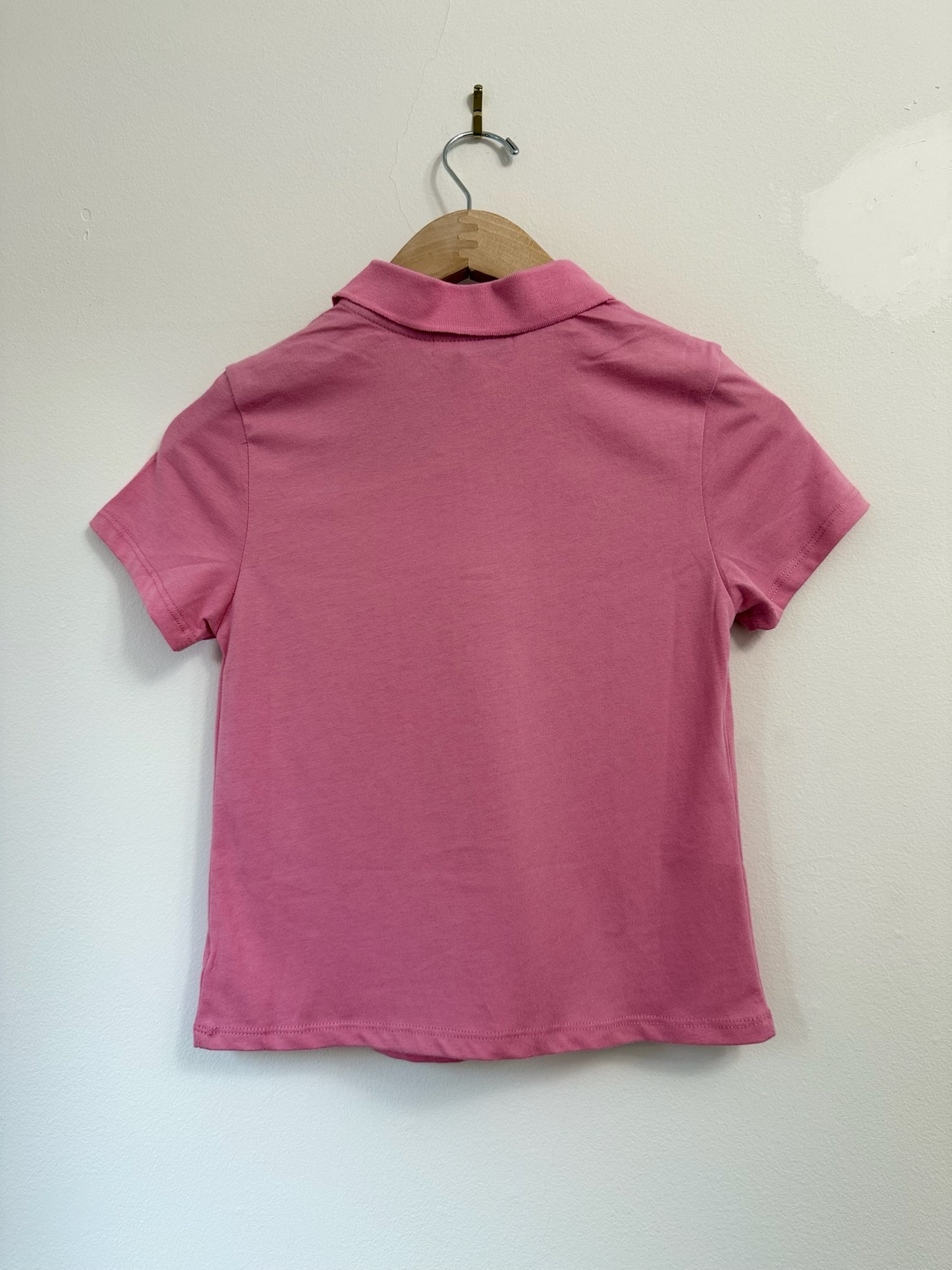 Short Sleeve Cropped Polo