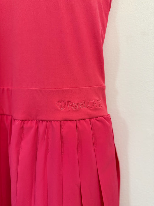 Butter Pleated Dress