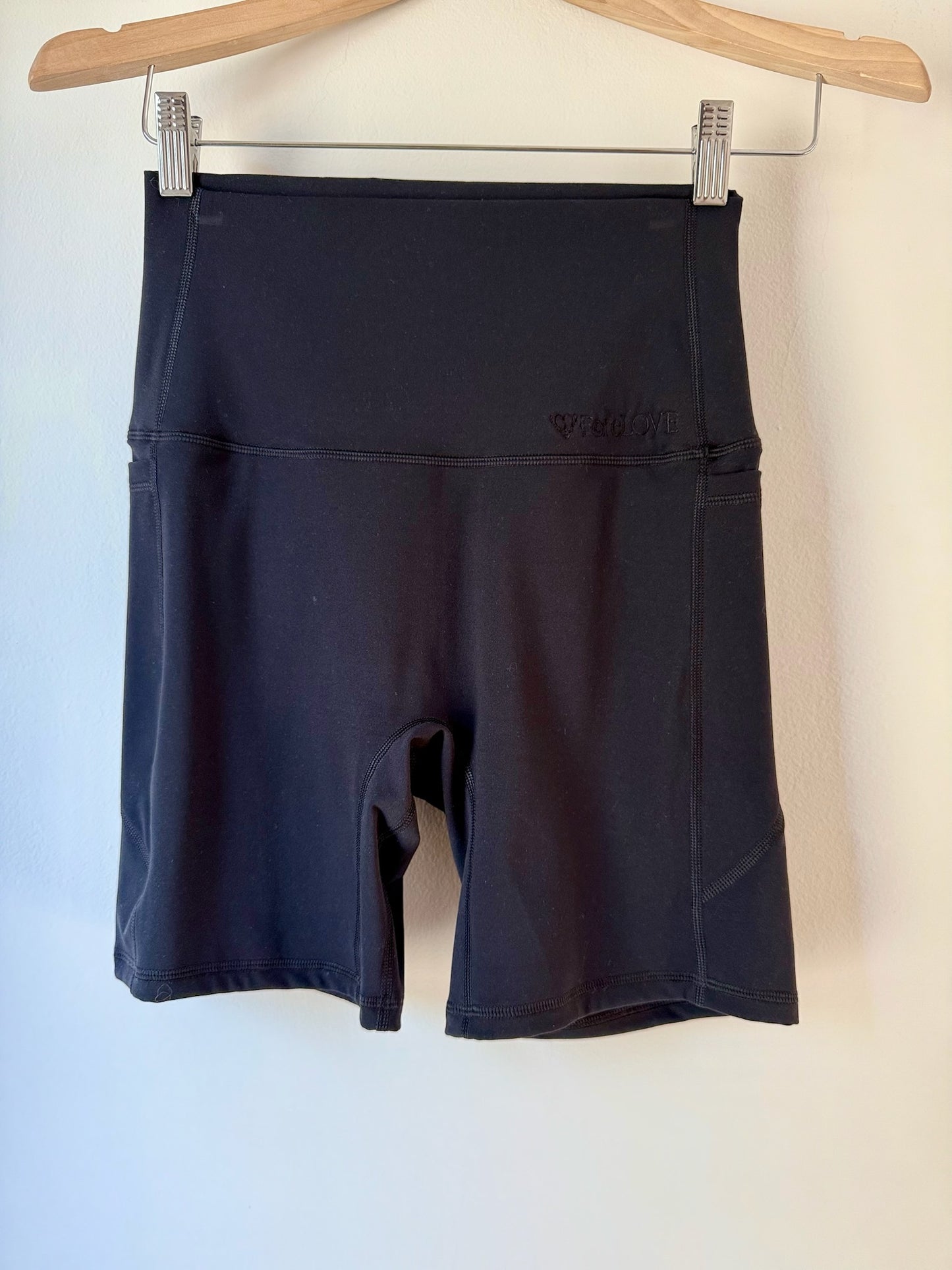 Biker Shorts with Side Pockets