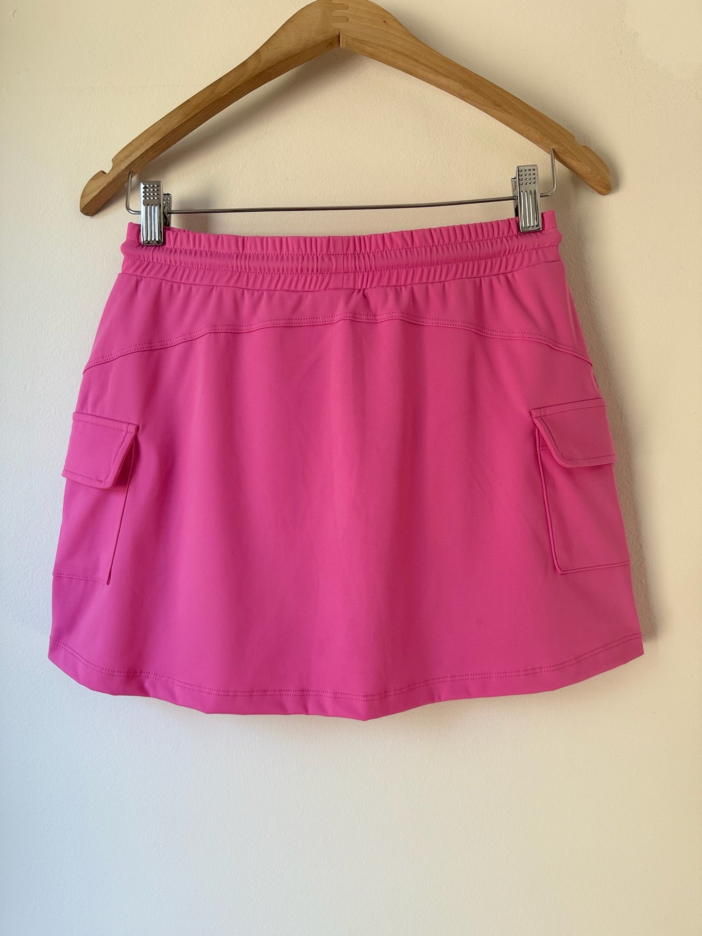 Side Pocket Drawstring Skirt