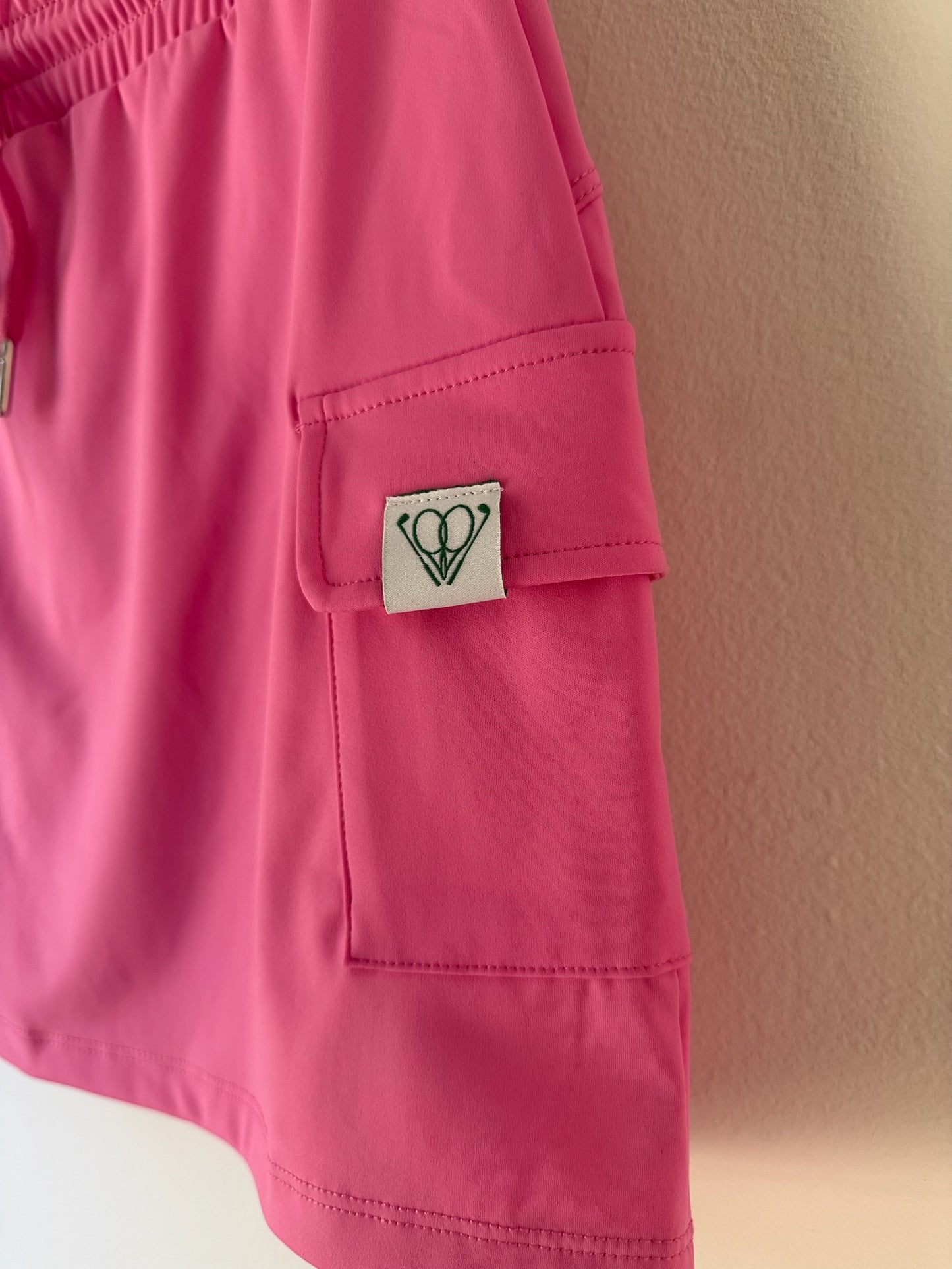Side Pocket Drawstring Skirt