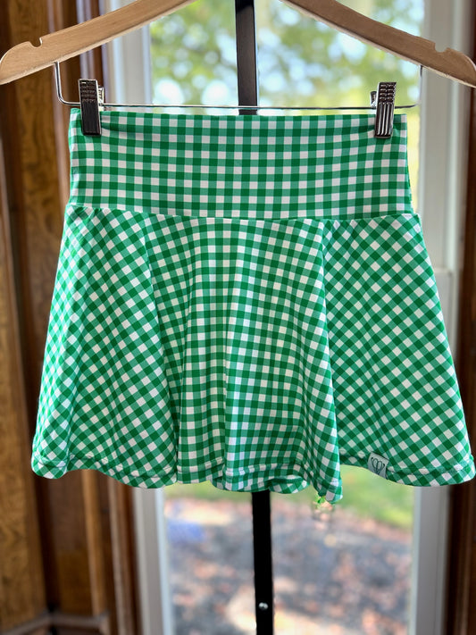Gingham Skirt