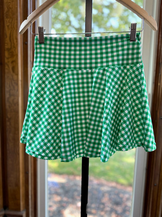 Gingham Skirt