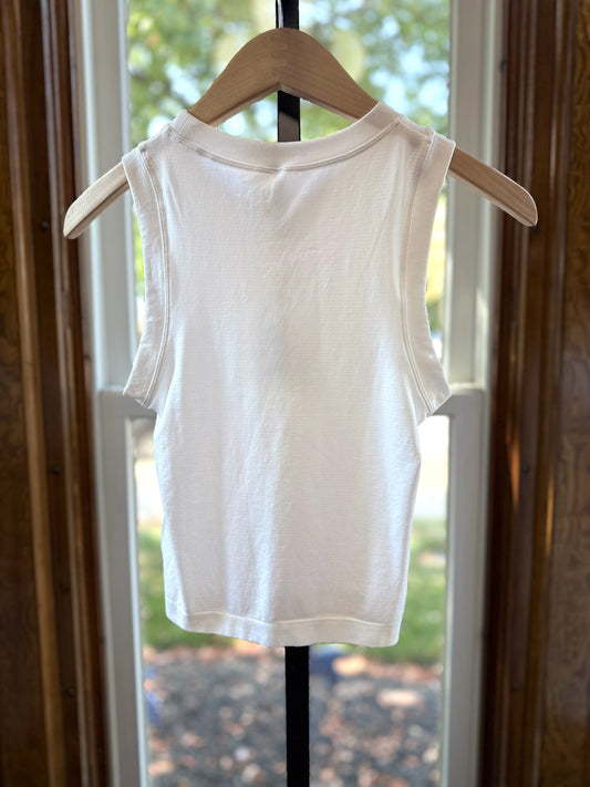 Crewneck Seamless Tank Top