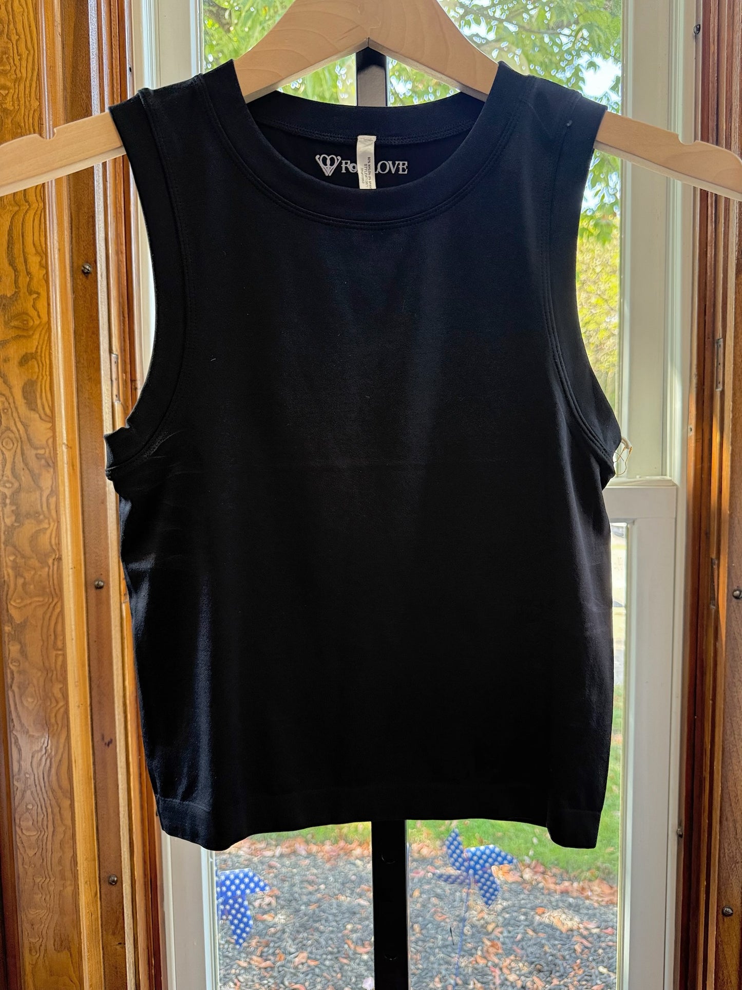 Crewneck Seamless Tank Top