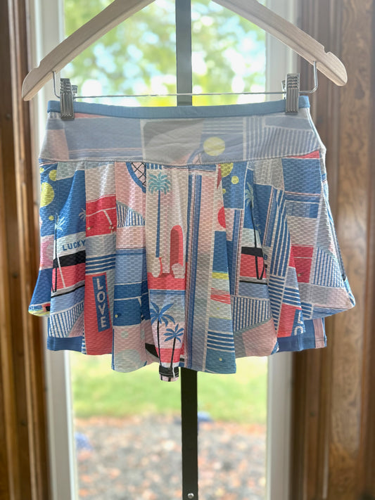 Linen Intuition Tennis Skirt