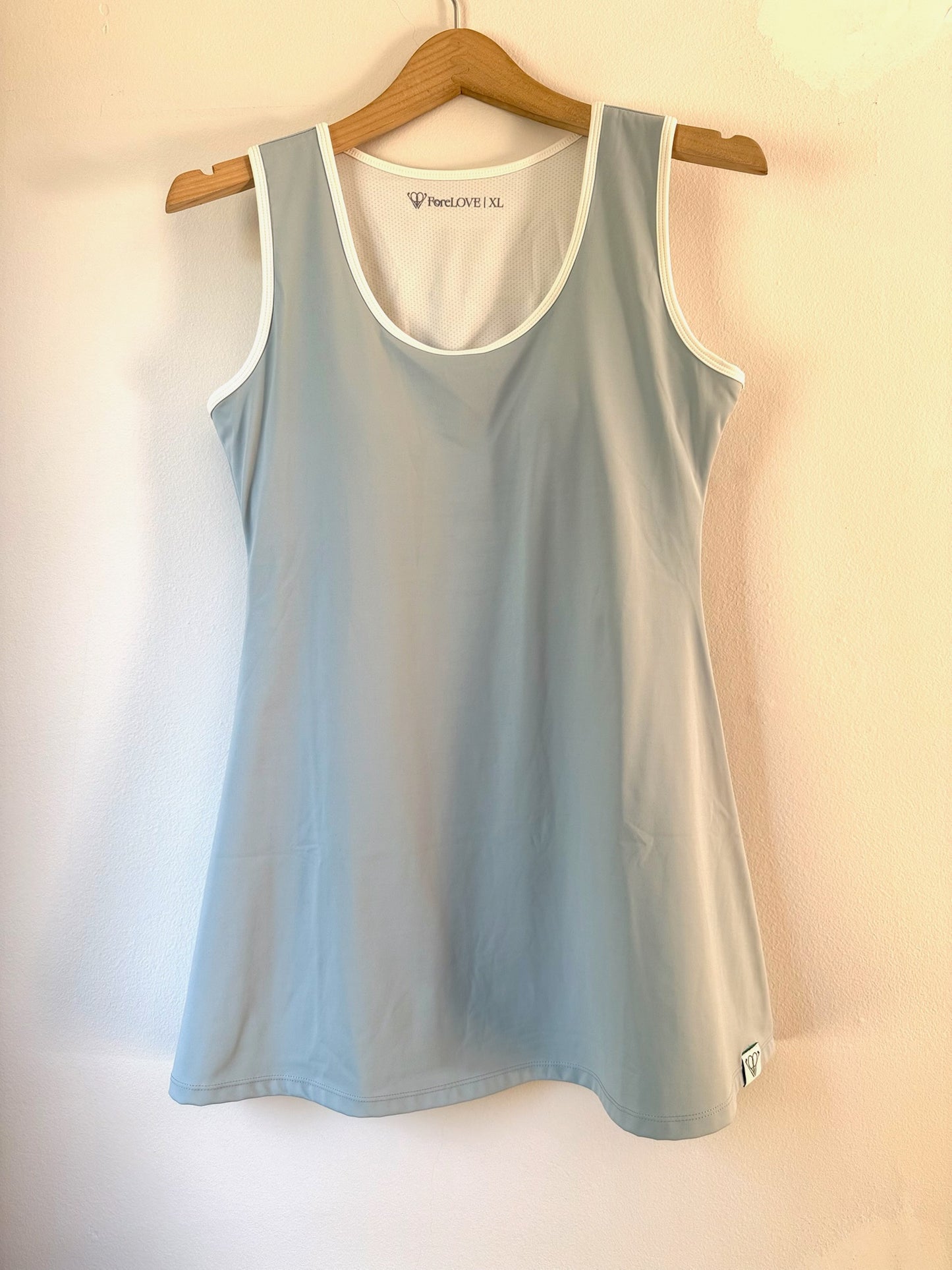 Tennis Dress with Piping