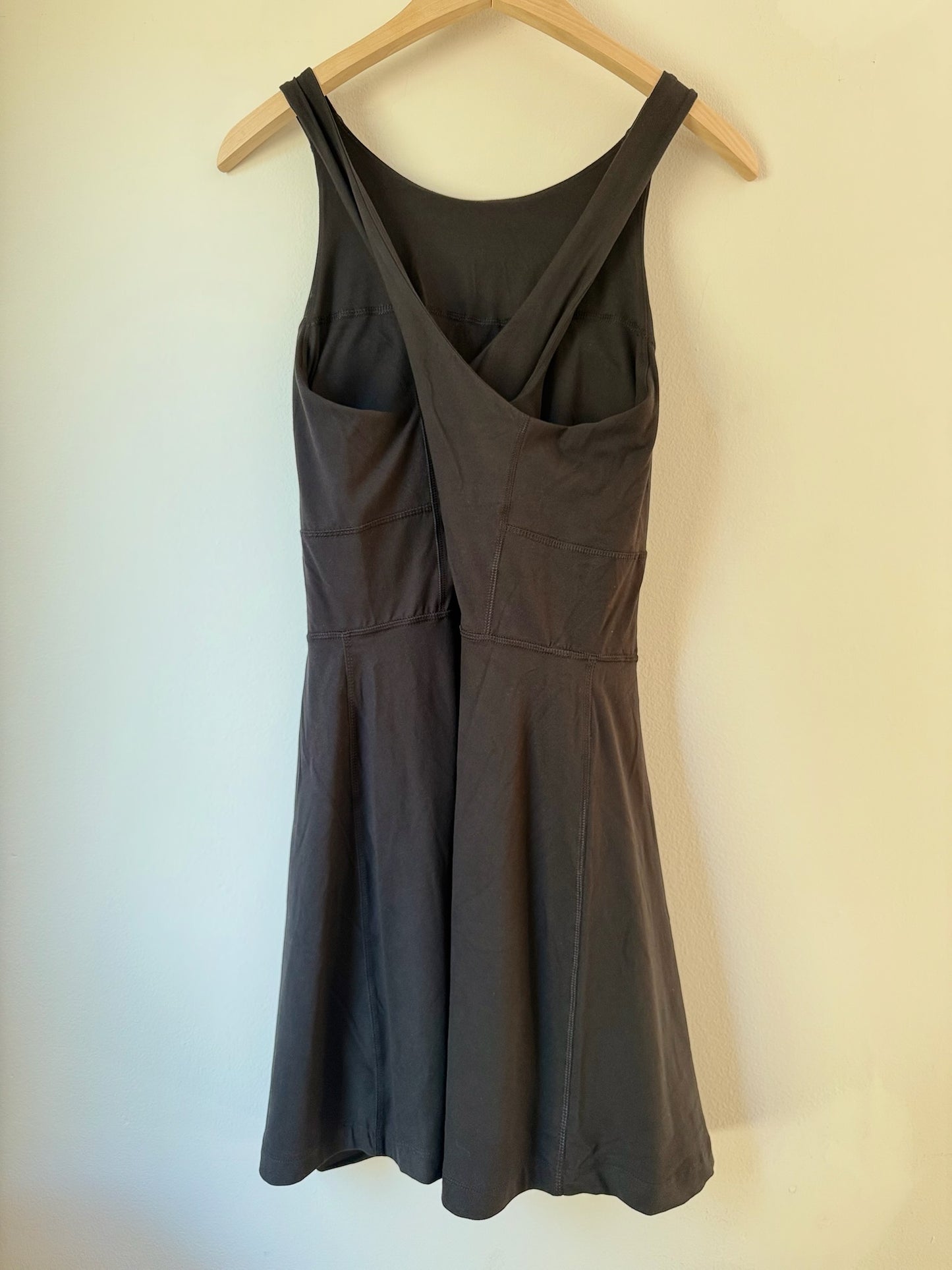 Athleisure Romper Dress with Keyhole