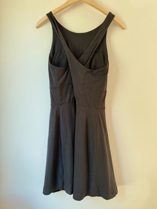 Athleisure Romper Dress with Keyhole