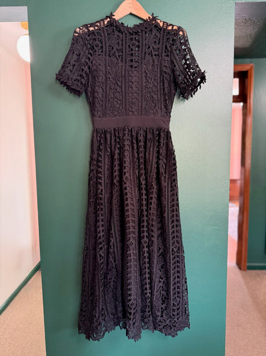 Black Lace Dress