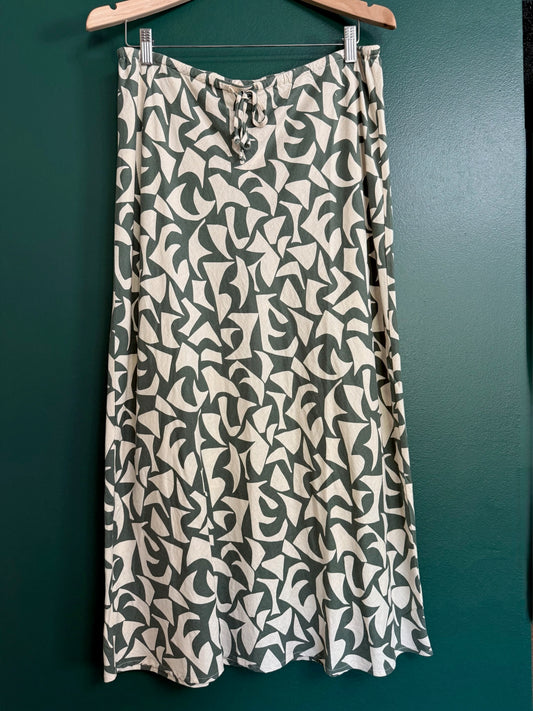 Avery Hemp Midi Skirt