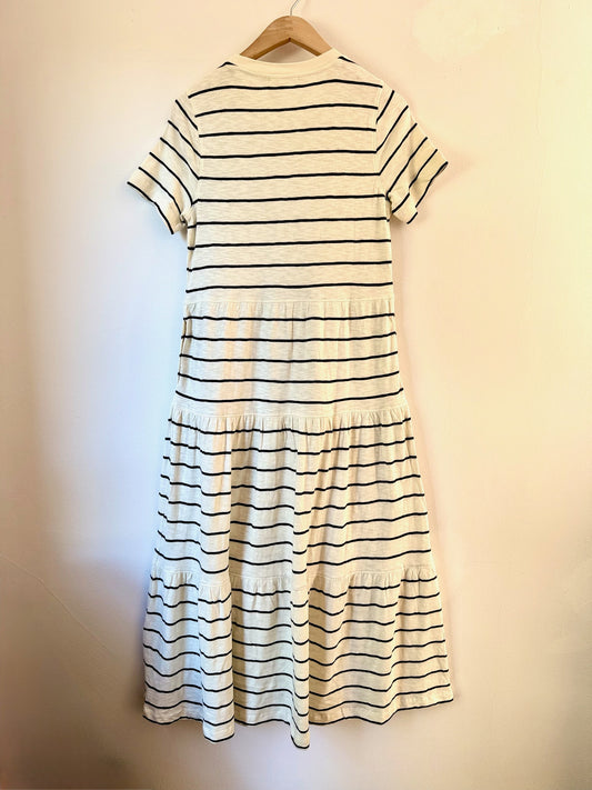 Vintage Slub Midi Dress