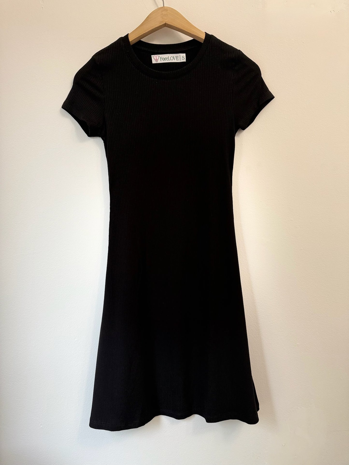 A-Line Short Sleeve Dress