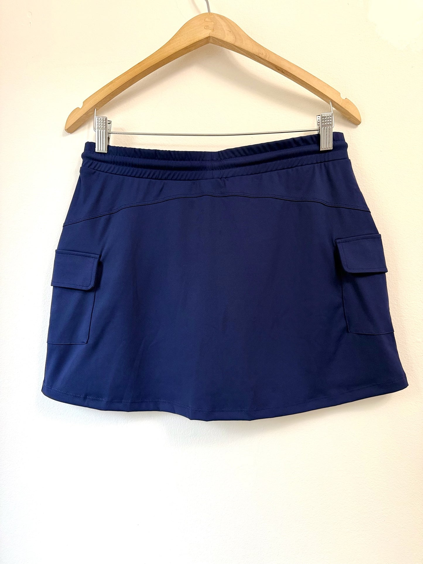 Side Pocket Drawstring Skirt