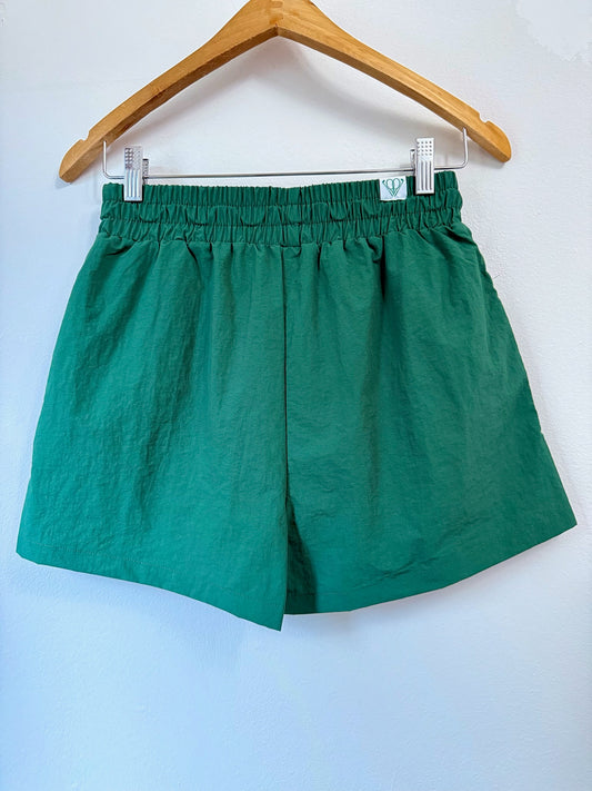 High Waisted Drawstring Shorts