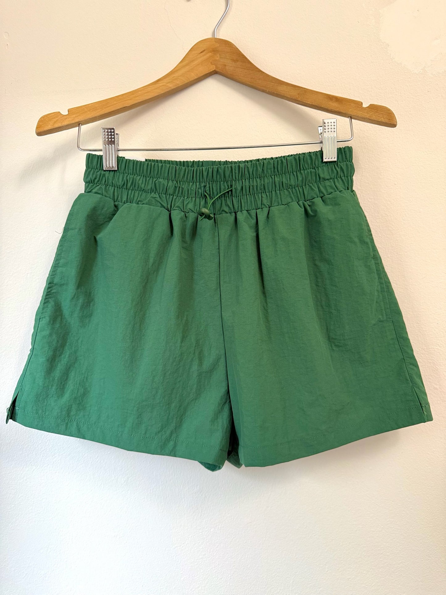 High Waisted Drawstring Shorts