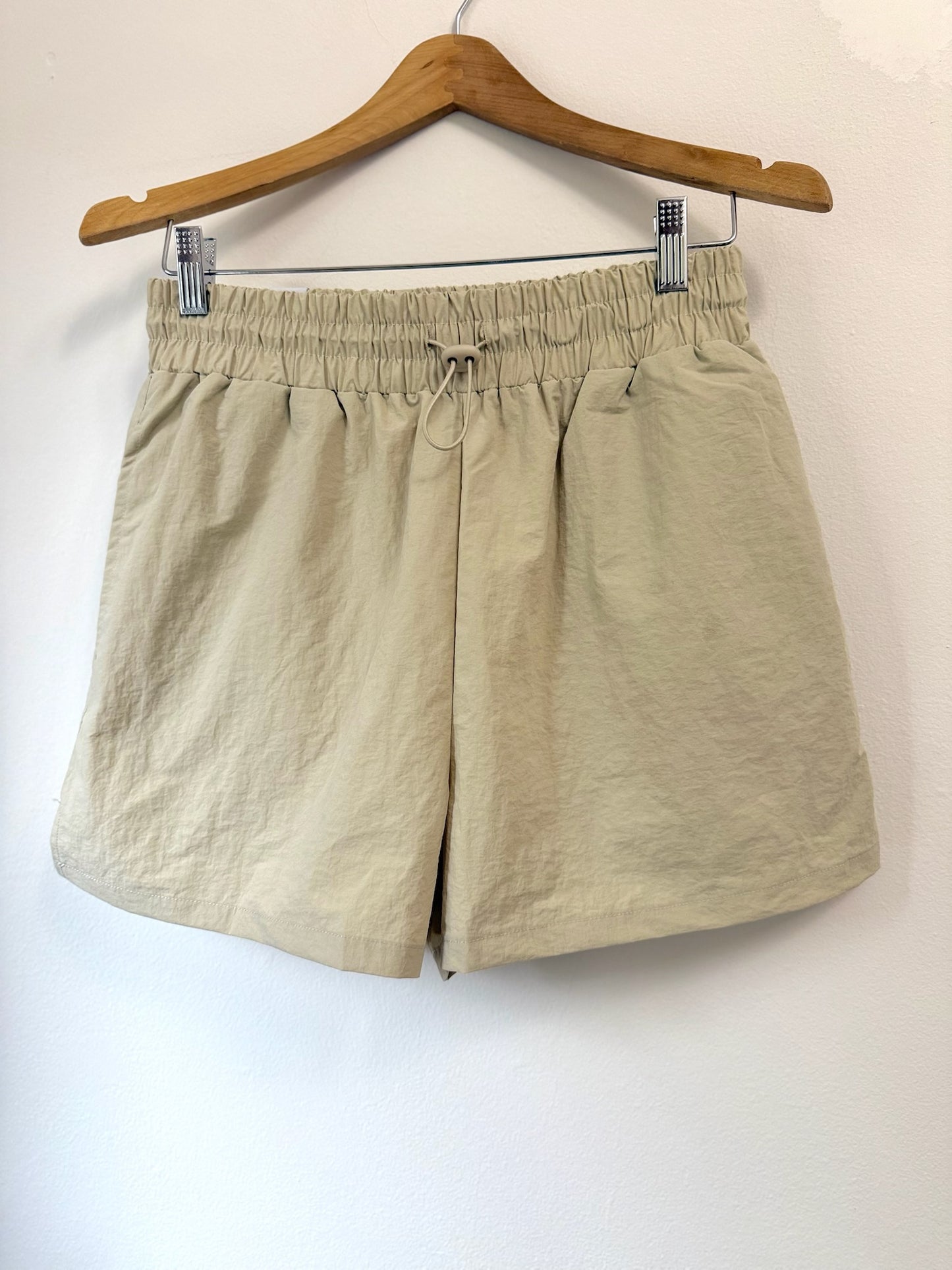 High Waisted Drawstring Shorts