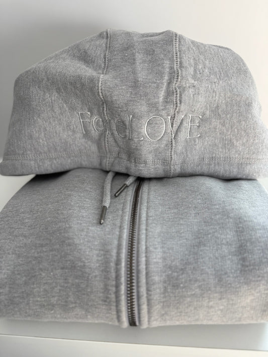 Heavyweight Brushed Zip