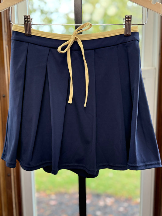 Athleisure Bow Detail Skirt